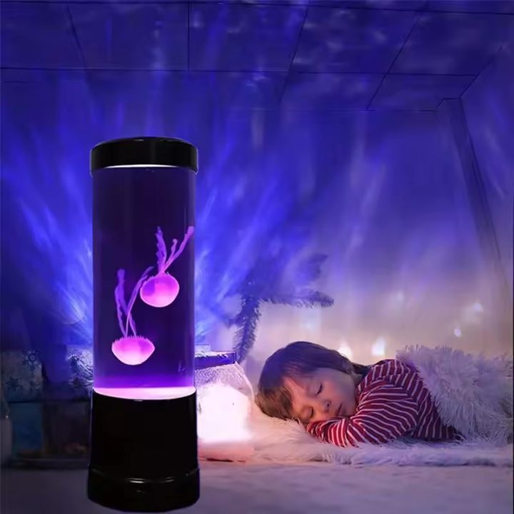 Jellyfish mood lamp (seller photo from the AliExpress listing)