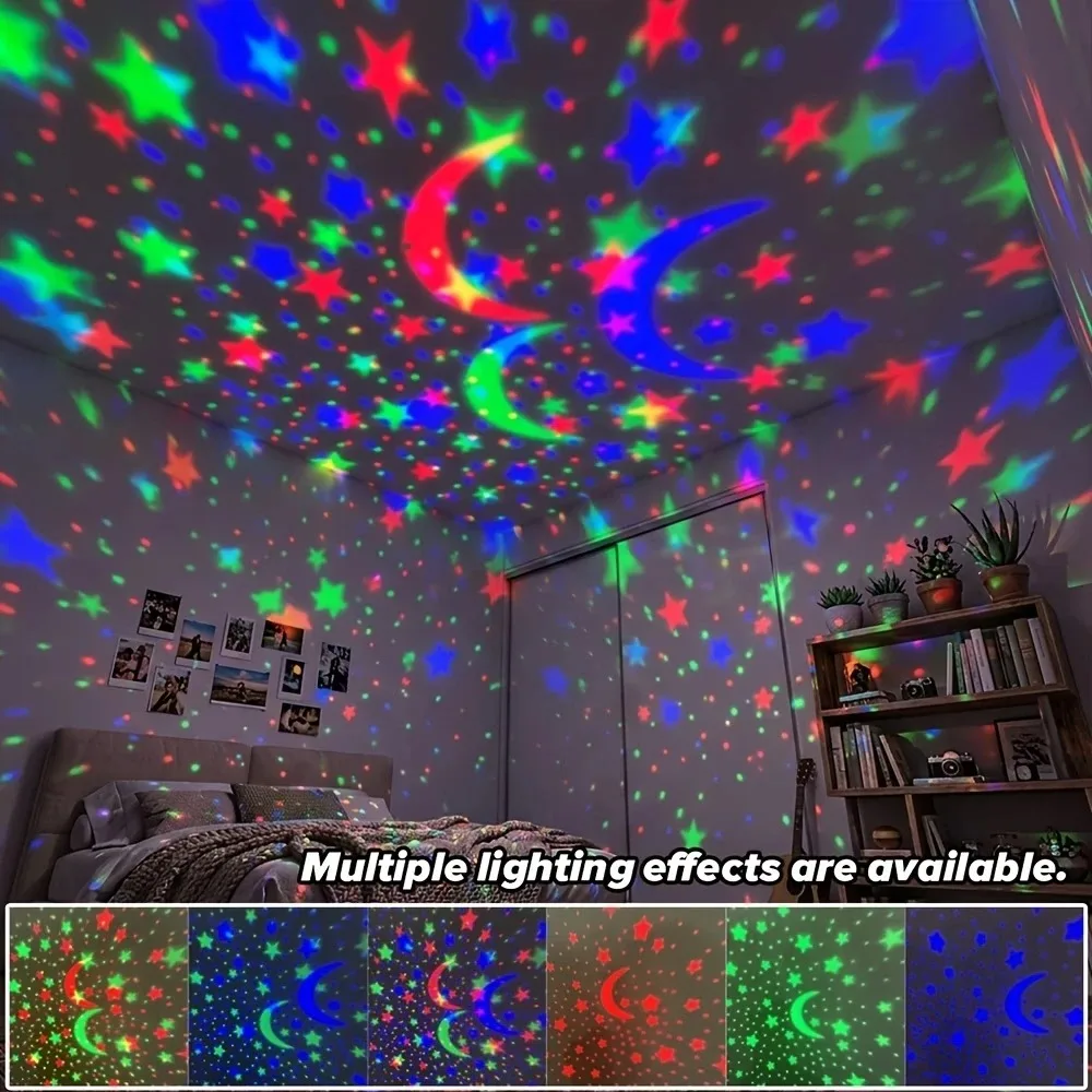 Starry sky projector (seller photo from the AliExpress listing)